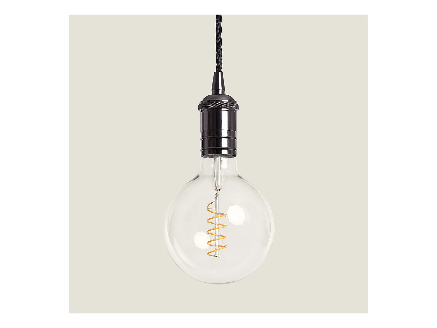 Suspension Métal Sinatra Noir