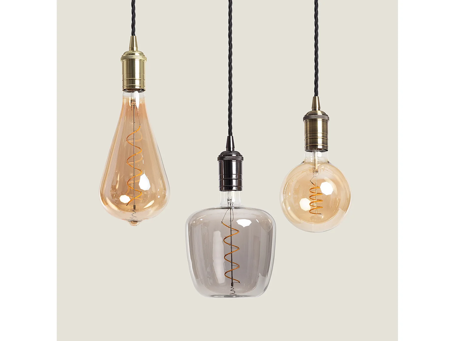 Suspension Métal Sinatra Noir