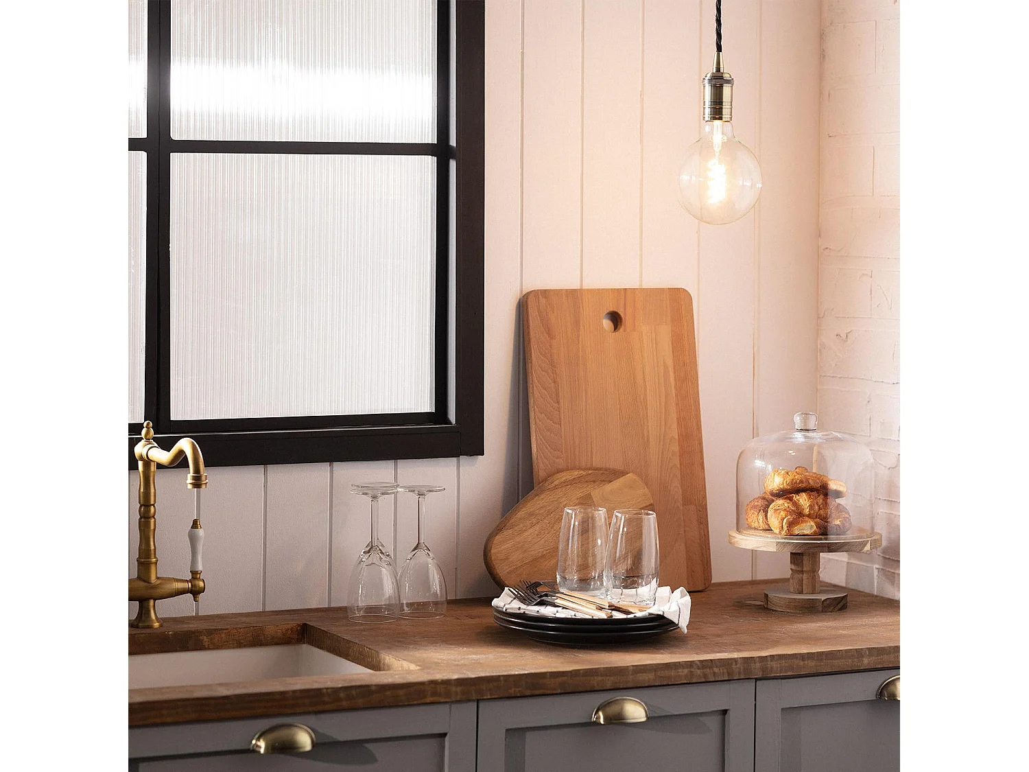 Suspension Métal Sinatra Noir