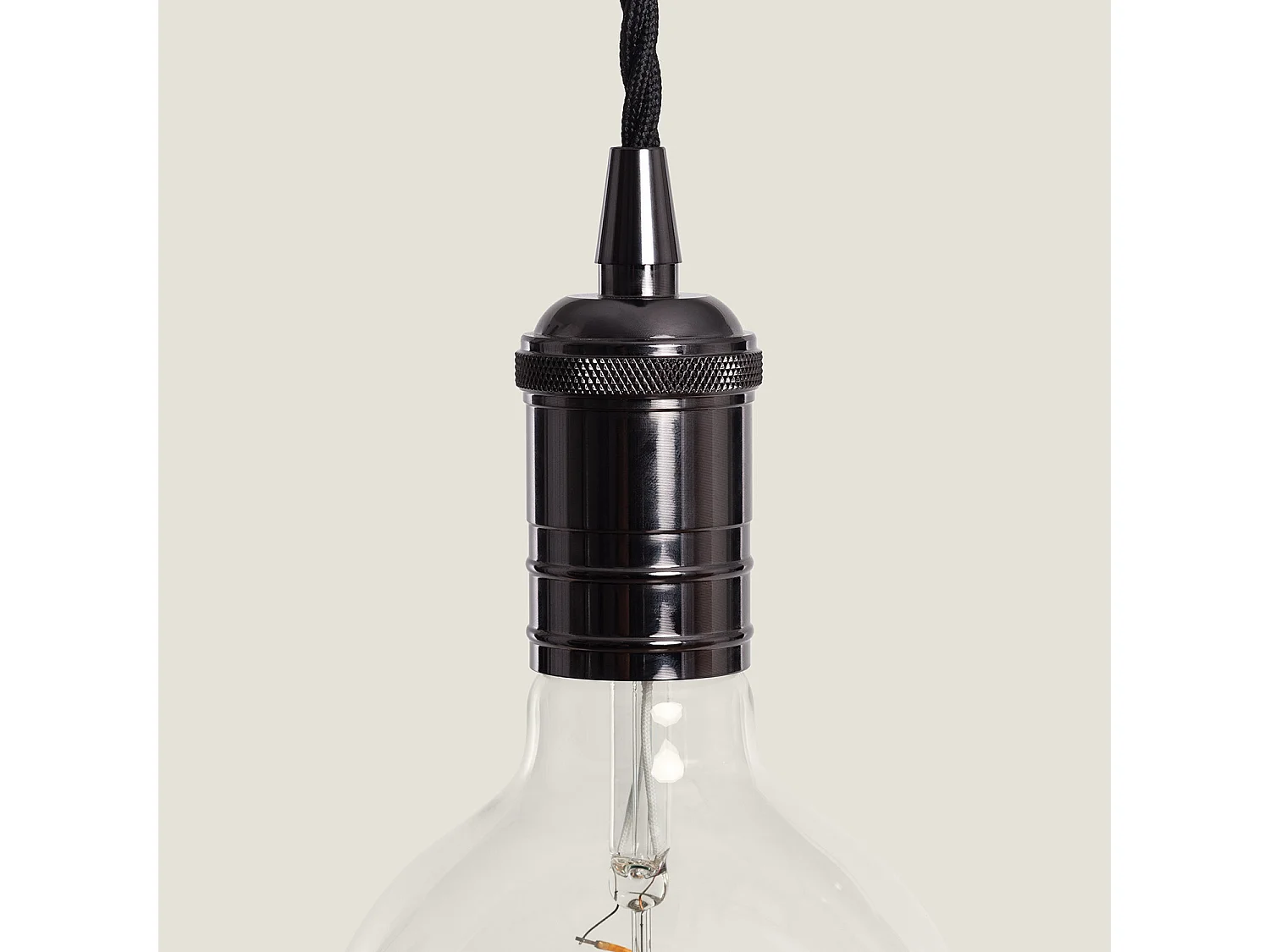 Suspension Métal Sinatra Noir