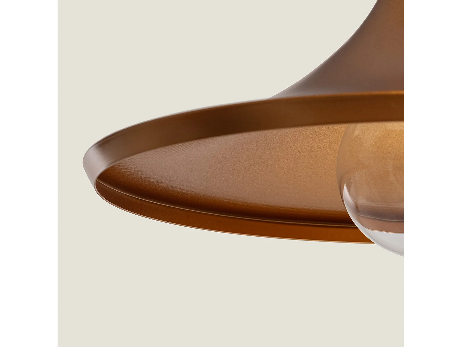 Suspension Métal Presley Doré