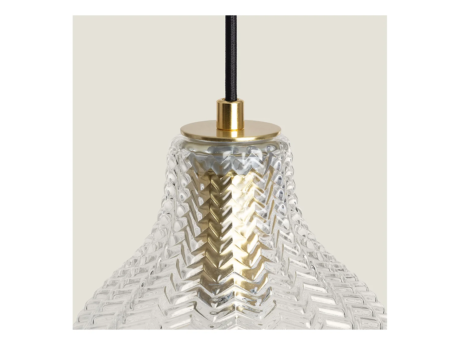 Lámpara Colgante Cristal Allende Transparente