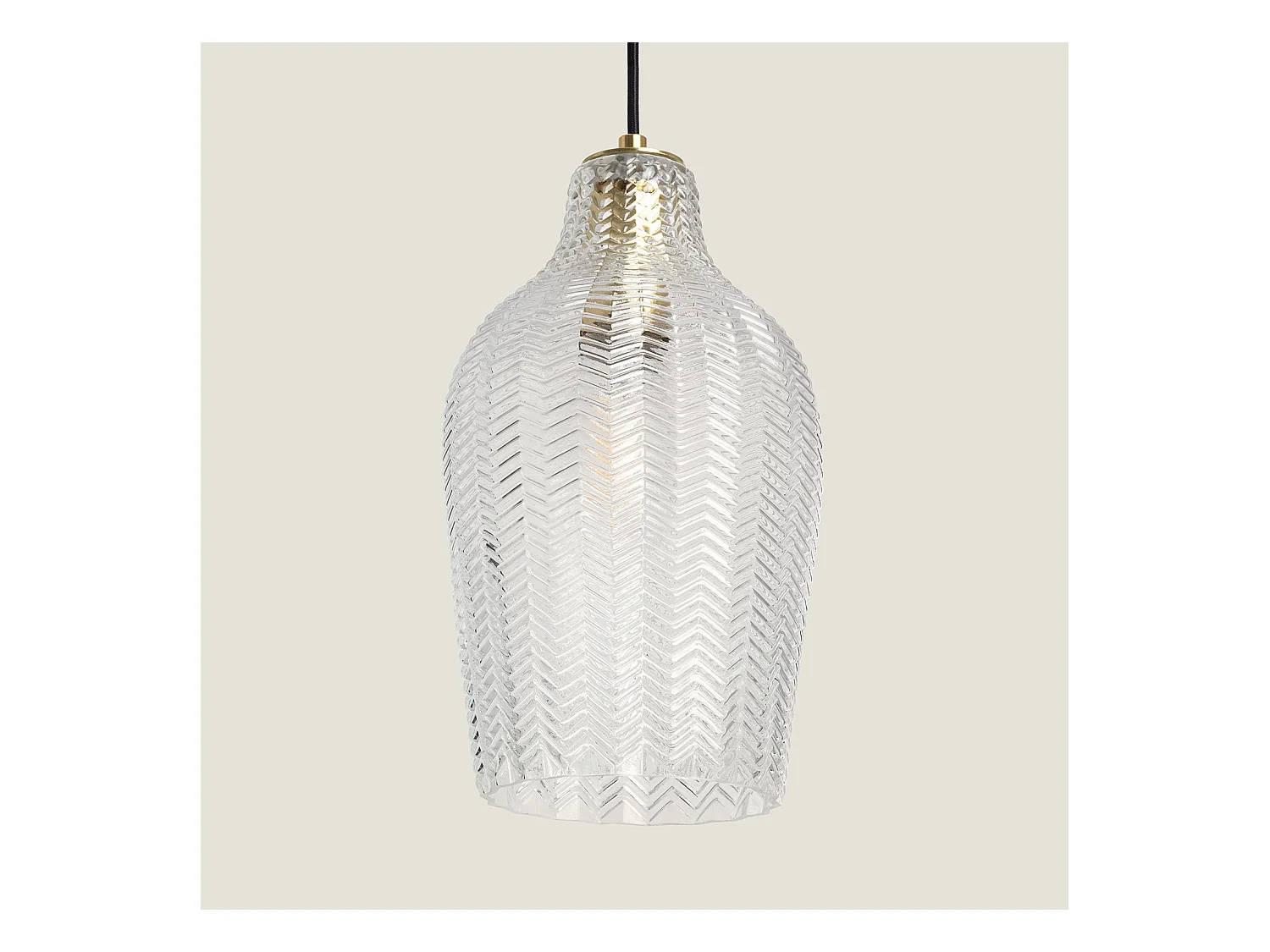 Lámpara Colgante Cristal Allende Transparente