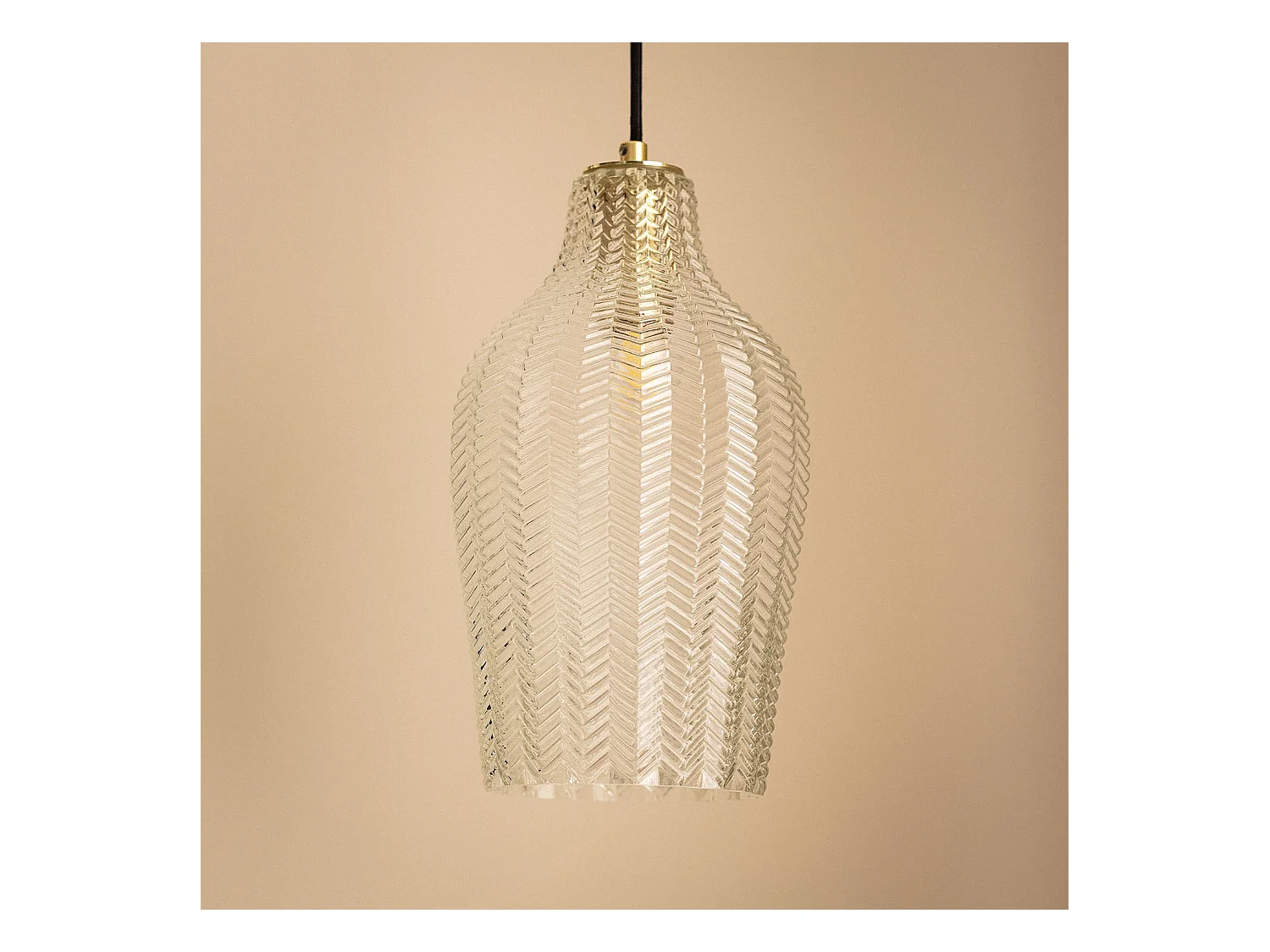 Lámpara Colgante Cristal Allende Transparente