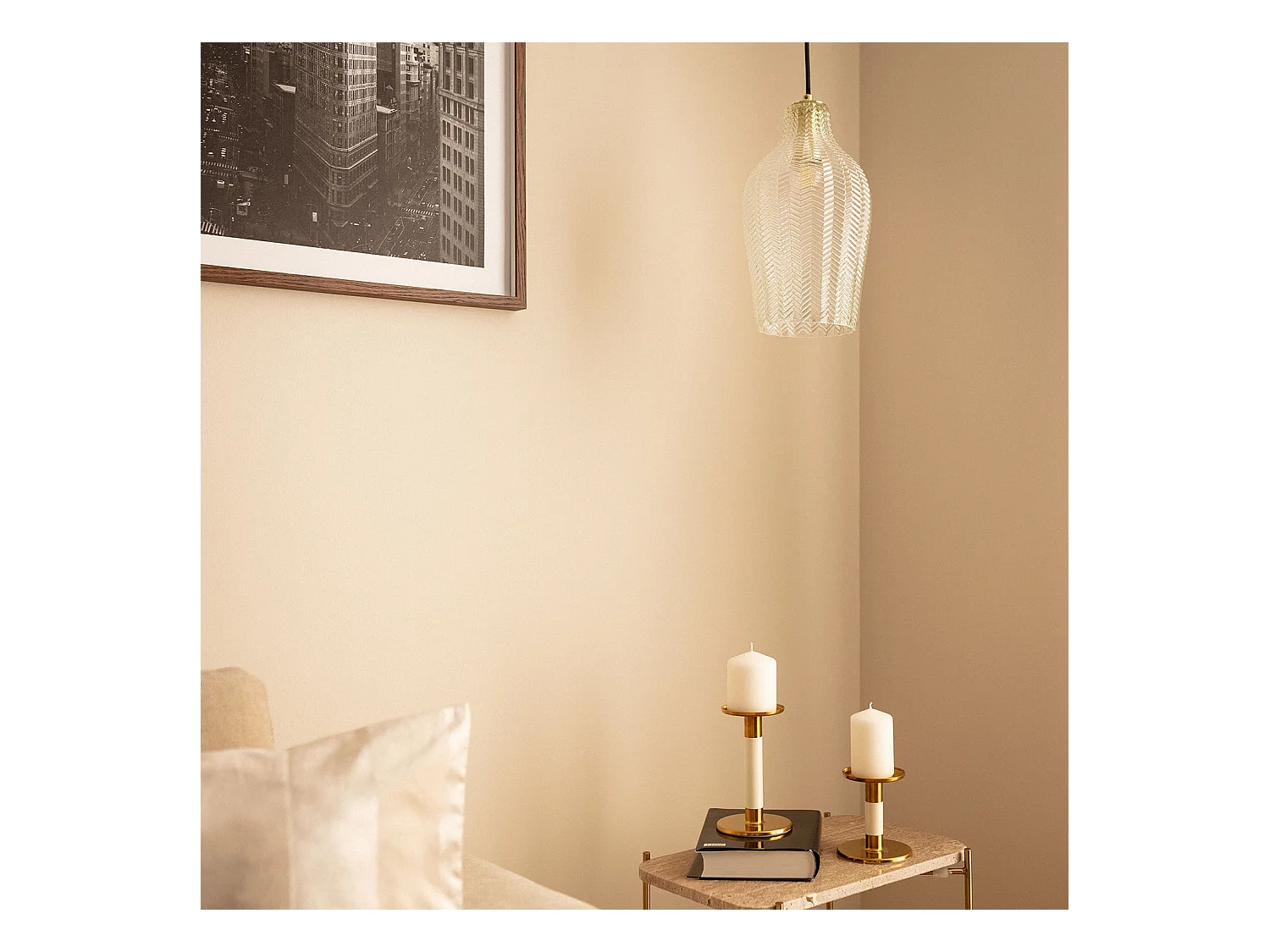 Lámpara Colgante Cristal Allende Transparente