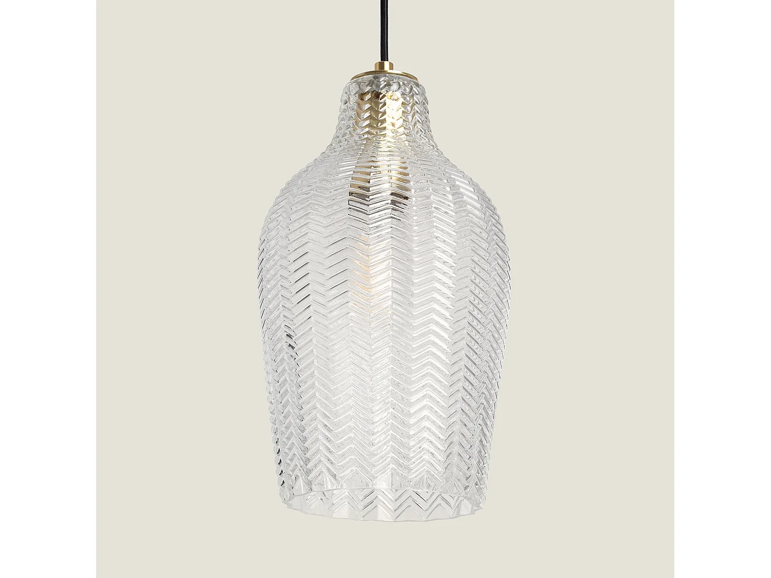 Suspension Verre Allende  Transparent