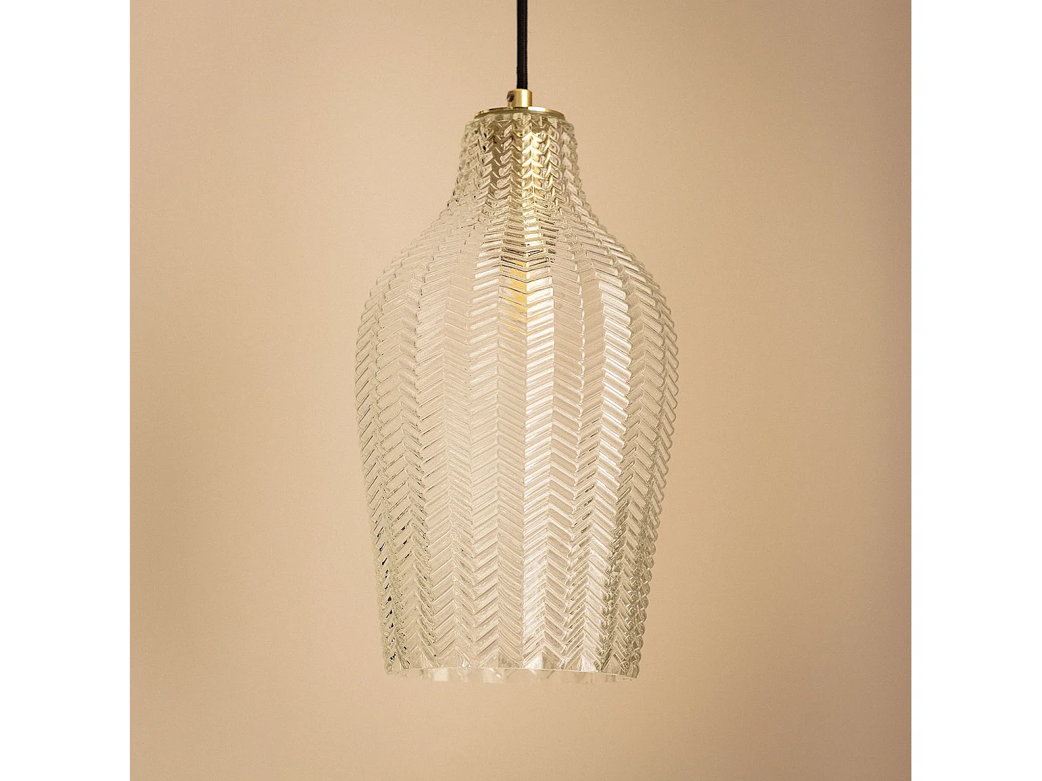 Suspension Verre Allende  Transparent