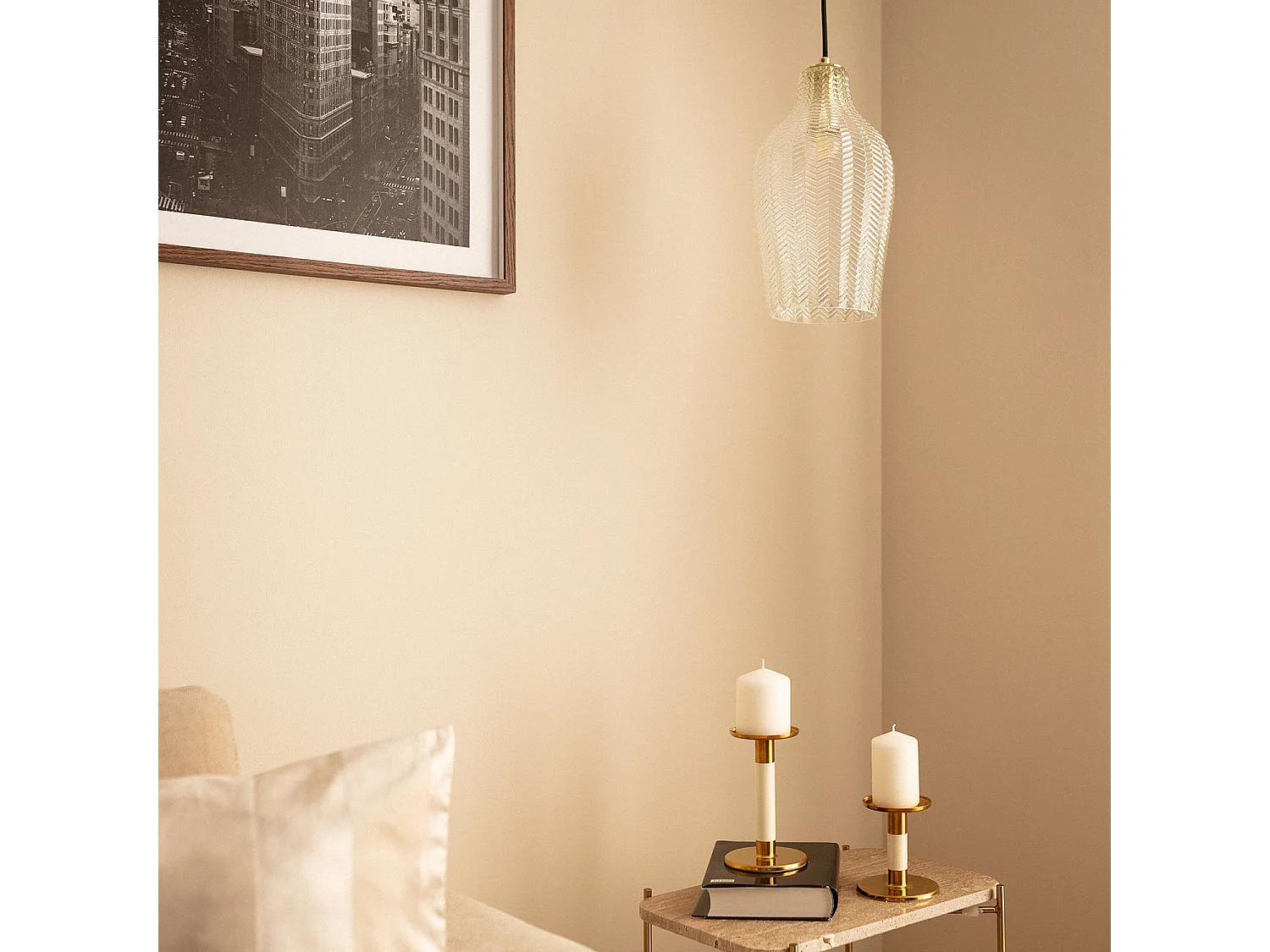 Suspension Verre Allende  Transparent