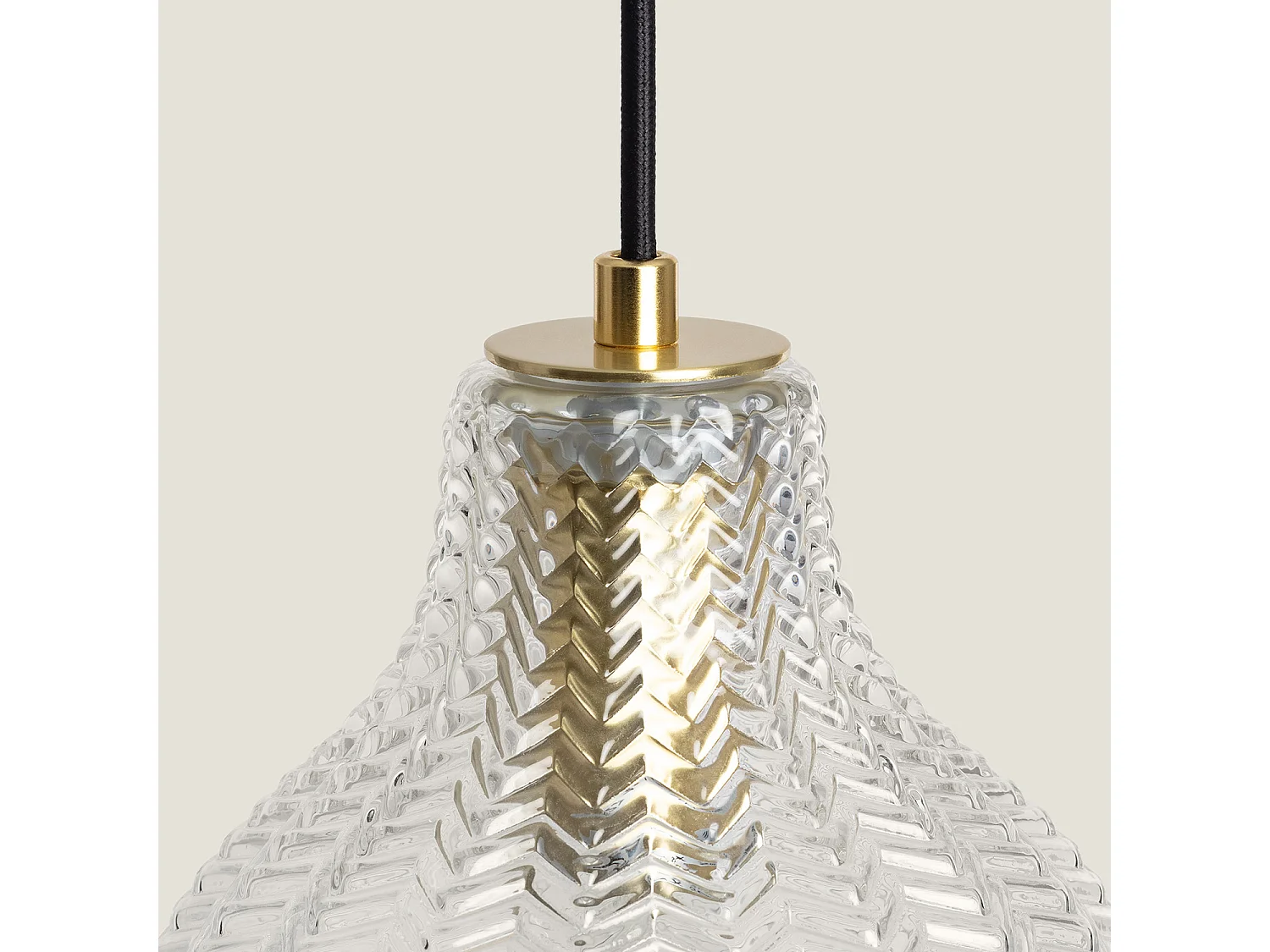 Suspension Verre Allende  Transparent