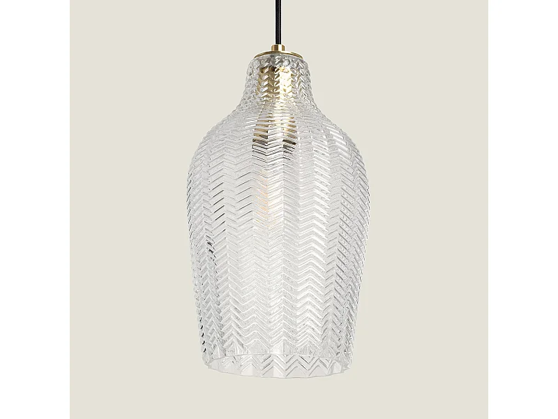 Suspension Verre Allende  Transparent