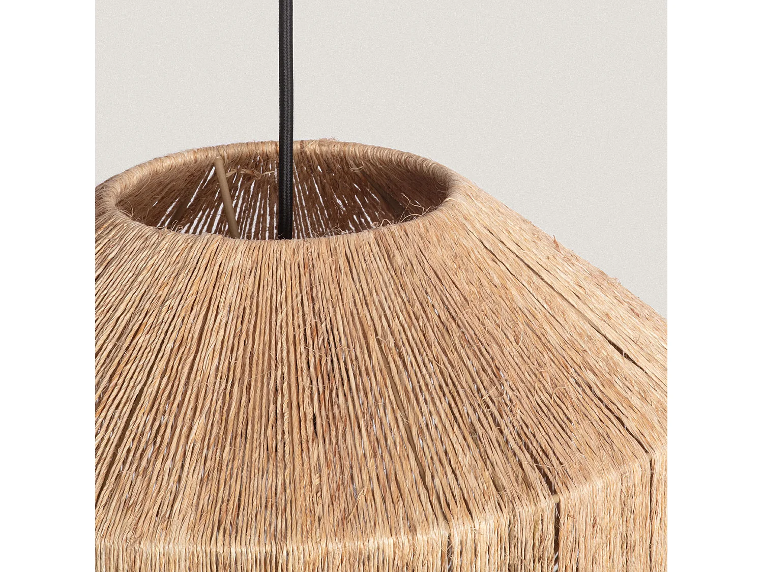 Suspension Jute Calliope ILUZZIA Textile noir