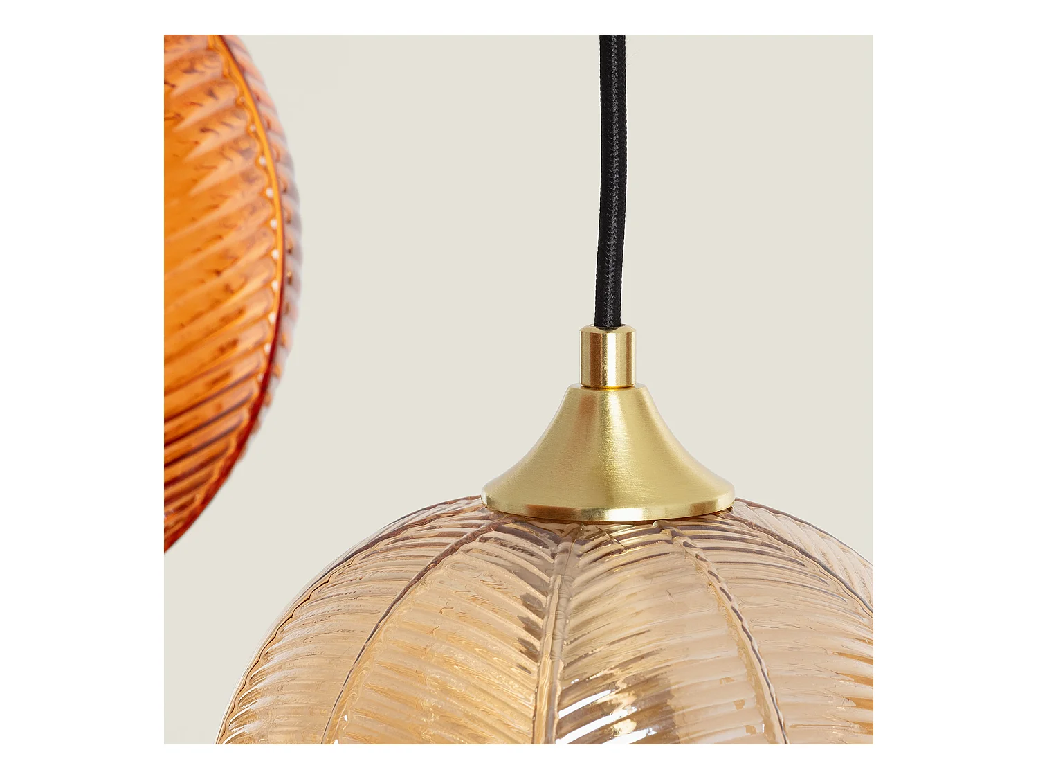 Lámpara Colgante Cristal Tri Klimt Multicolor