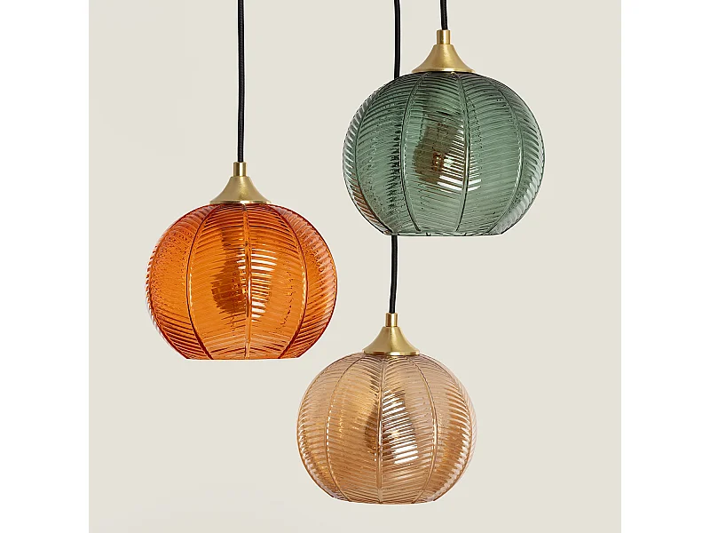 Suspension Verre Tri Klimt Multicolore