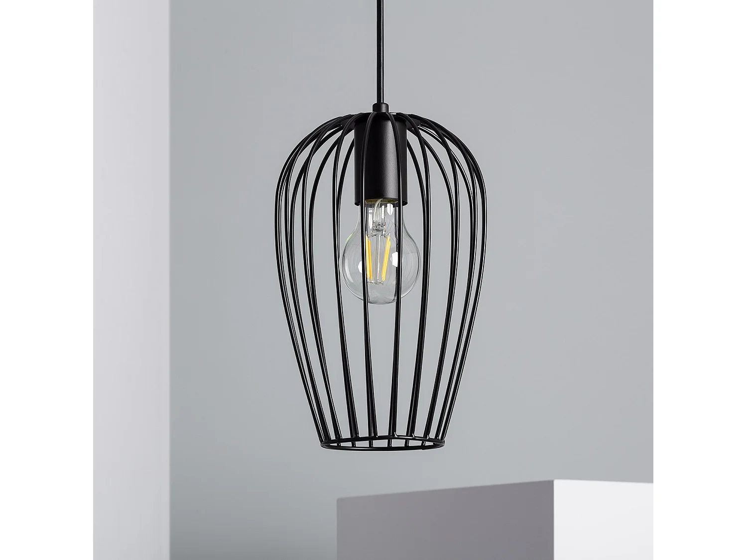 Suspension Métal Telmi Noir