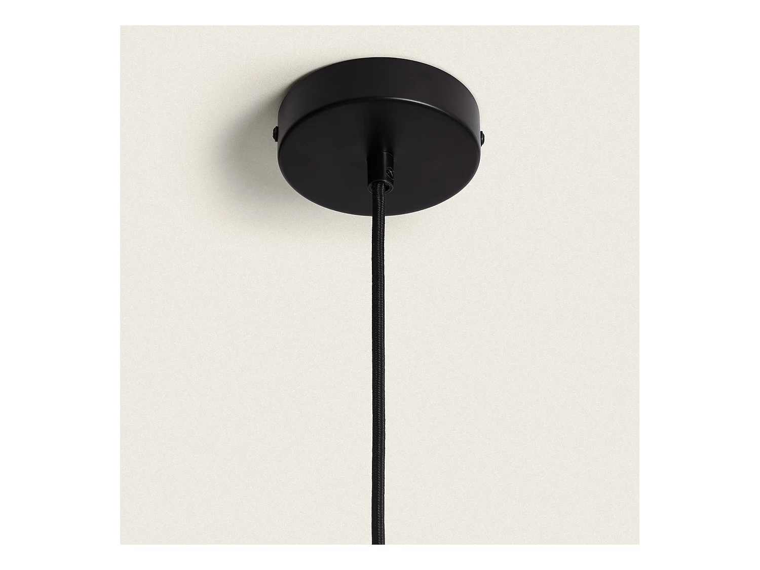 Lámpara Colgante Cristal Kubad Negro