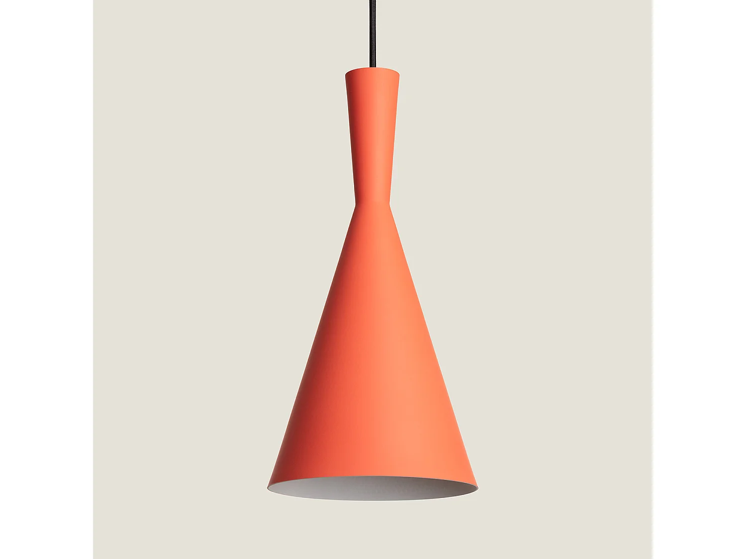 Lampada a Sospensione in Metallo Lennon Terracotta