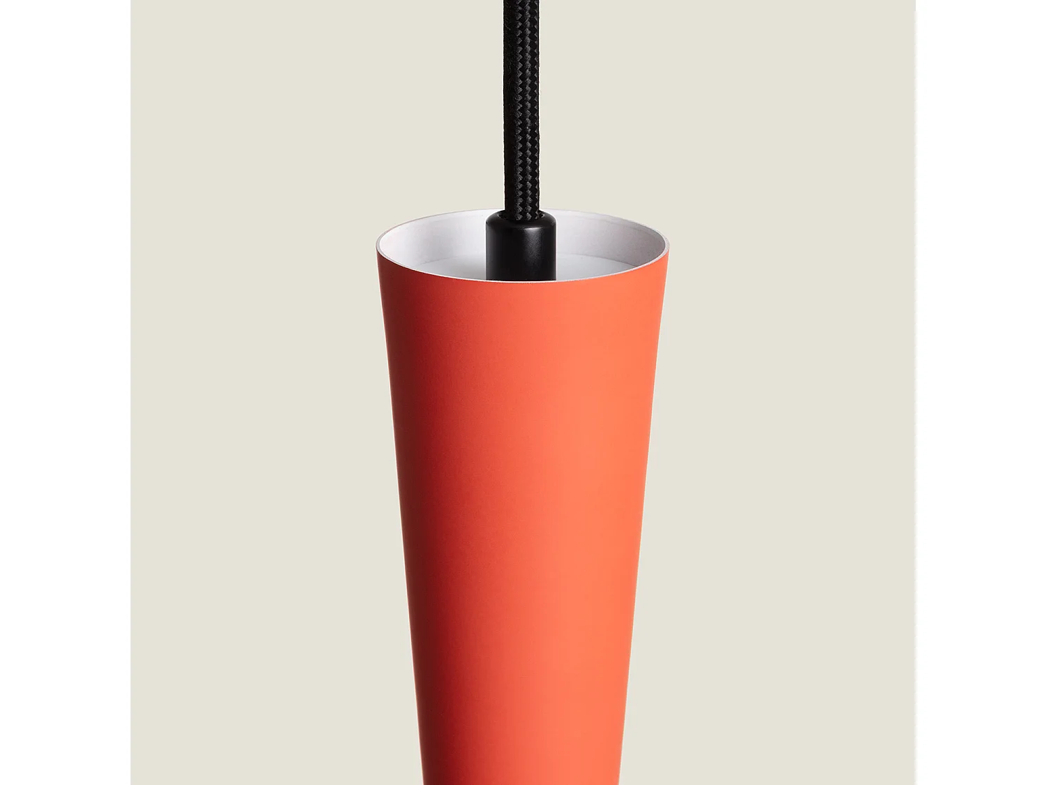 Lampada a Sospensione in Metallo Lennon Terracotta