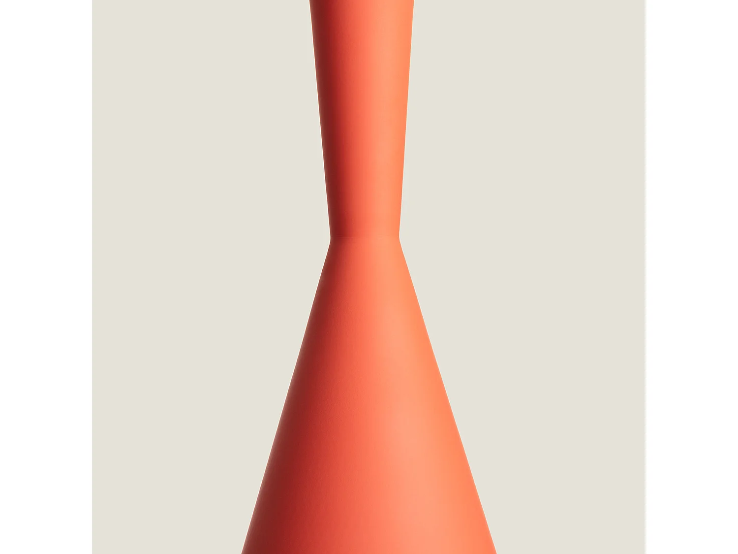 Lampada a Sospensione in Metallo Lennon Terracotta