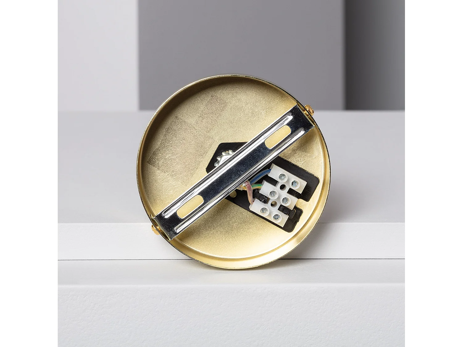 Suspension Métal Bowie Doré