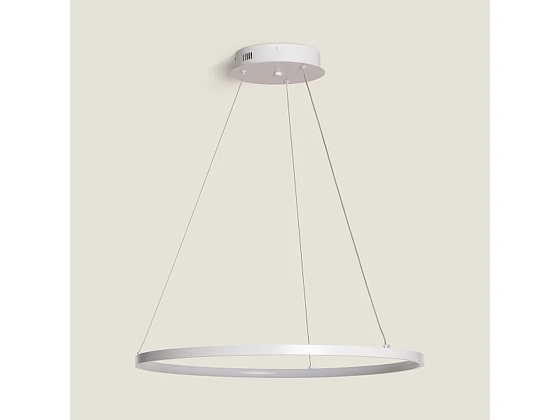 Lampada a Sospensione LED 20W Metallo CCT Selezionabile Ivalo Bianco