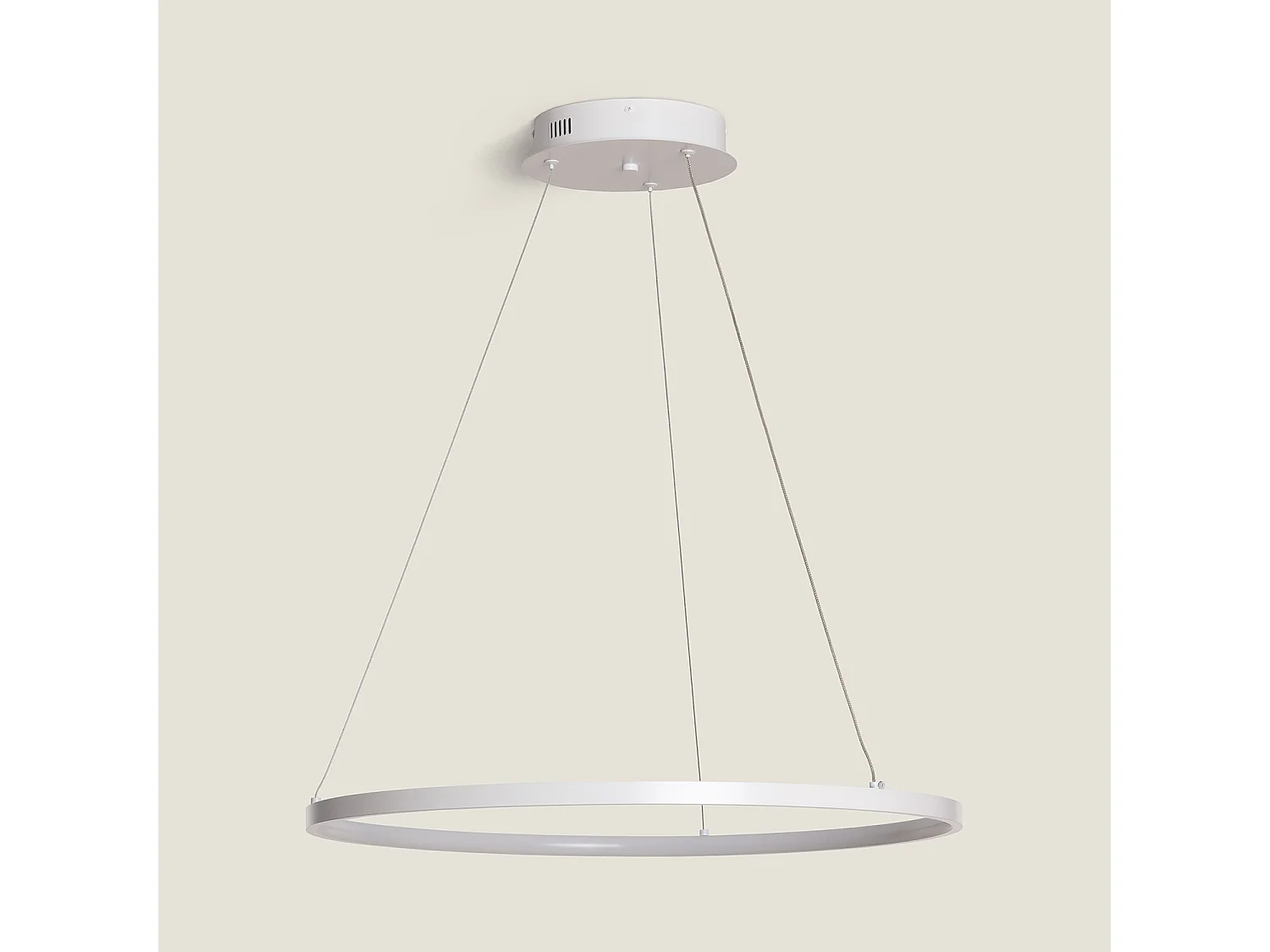 Lampada a Sospensione LED 20W Metallo CCT Selezionabile Ivalo Bianco