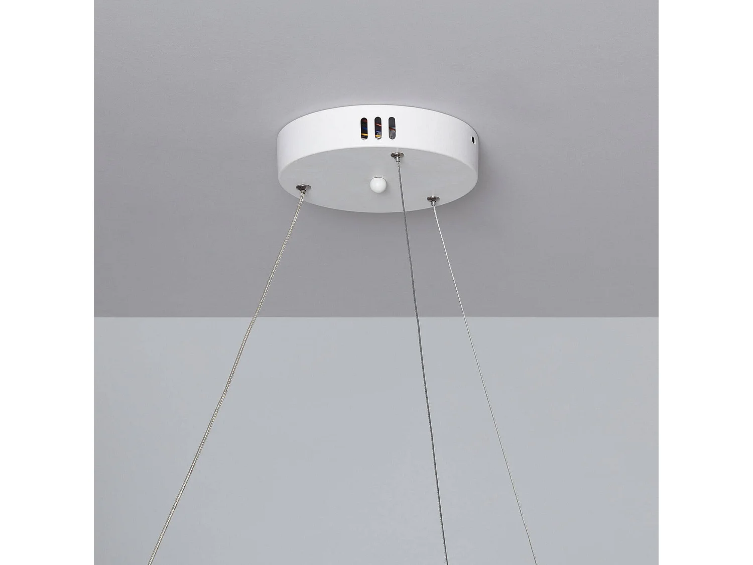 Lampada a Sospensione LED 20W Metallo CCT Selezionabile Ivalo Bianco