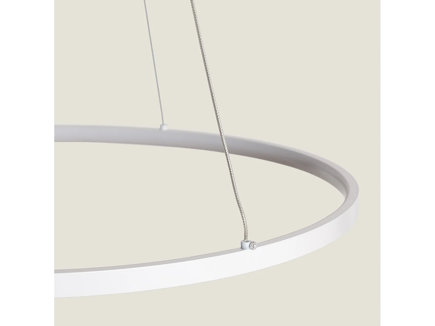Lámpara Colgante LED 20W Aluminio CCT Seleccionable Ivalo Blanco