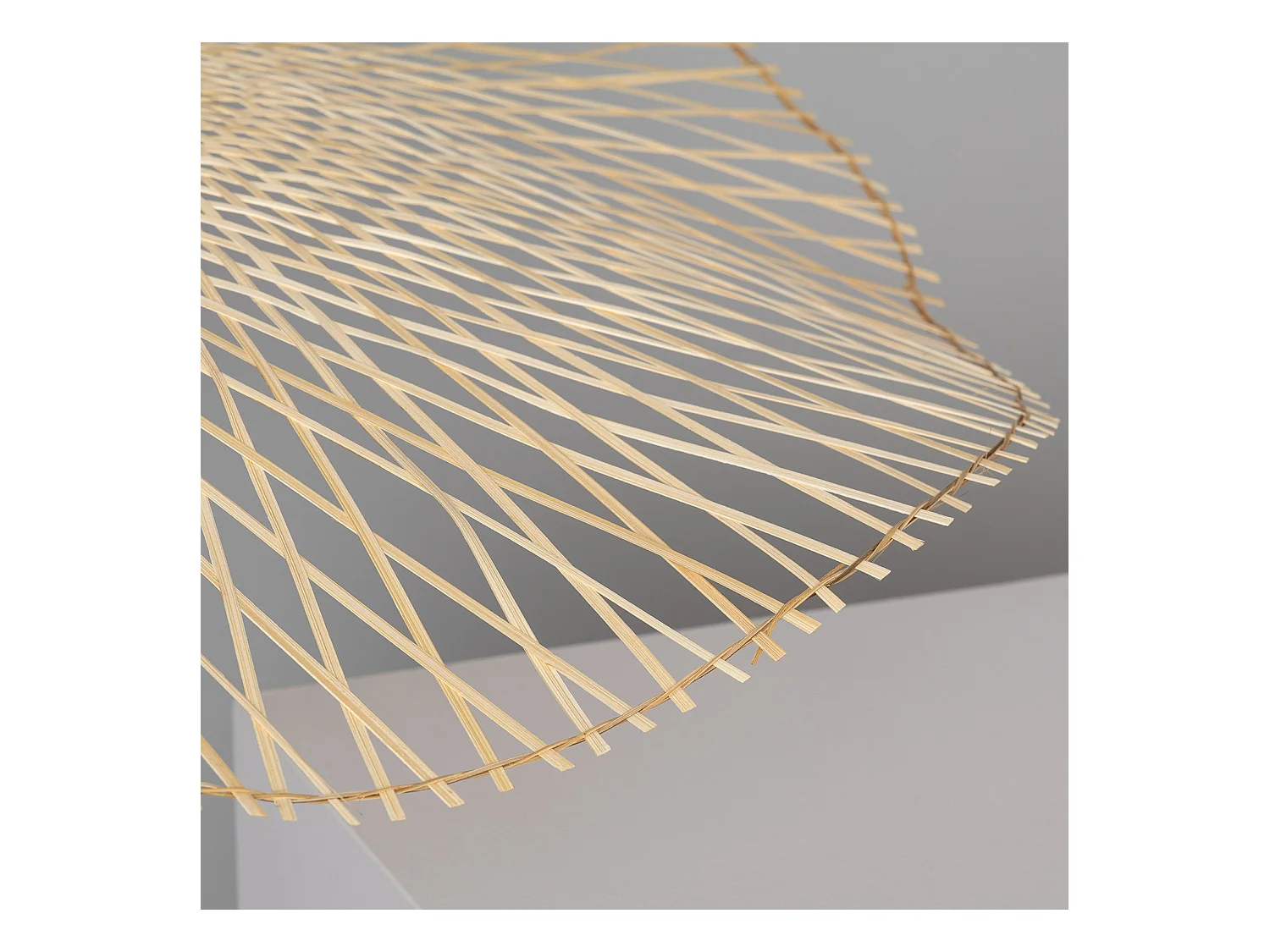 Lámpara Colgante Bambú Longnan Natural