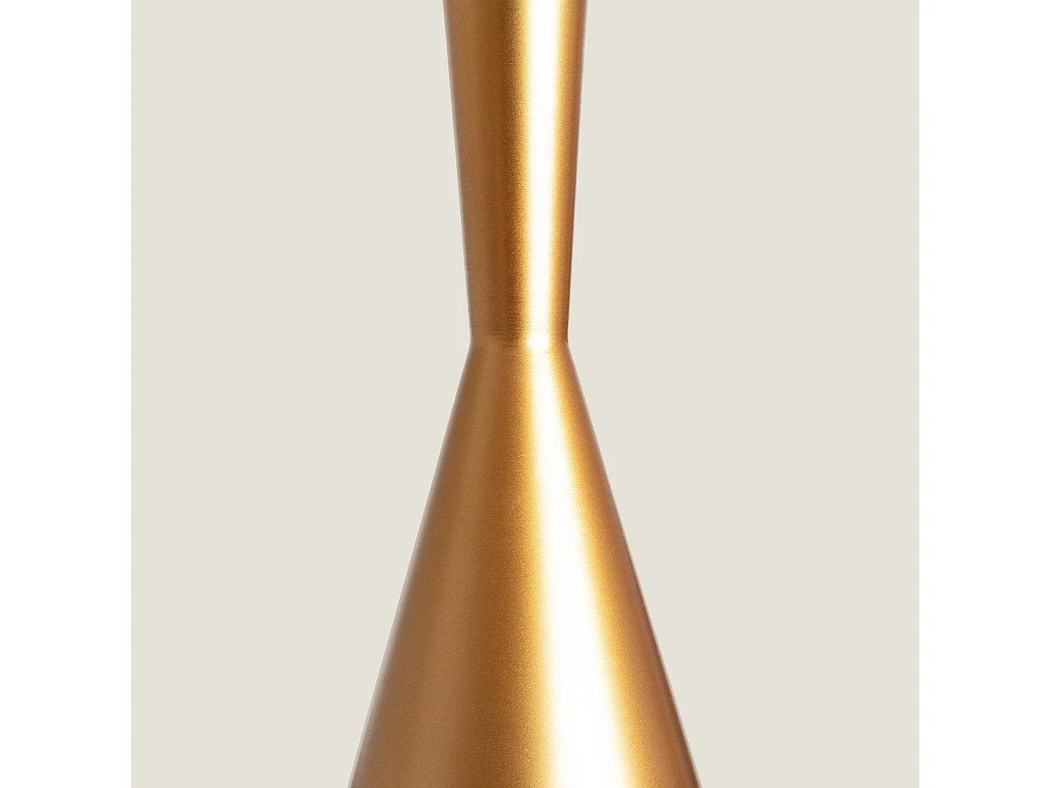 Suspension Métal Lennon Doré