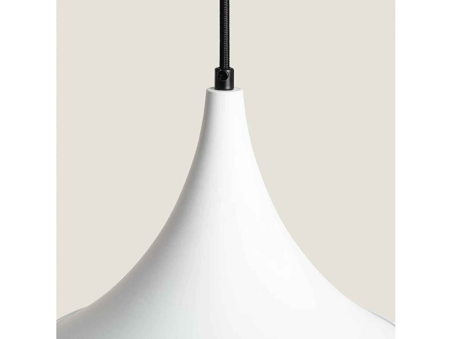 Suspension Métal Mercury Blanc