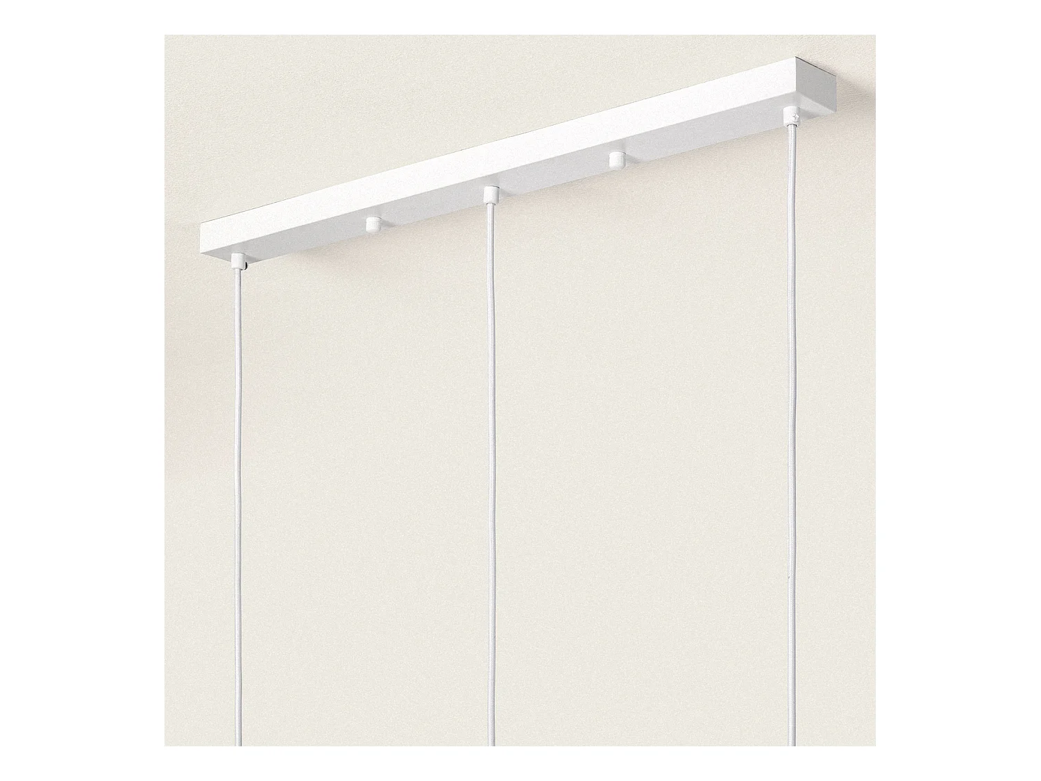 Lámpara Colgante Metal y Madera Karlek Blanco