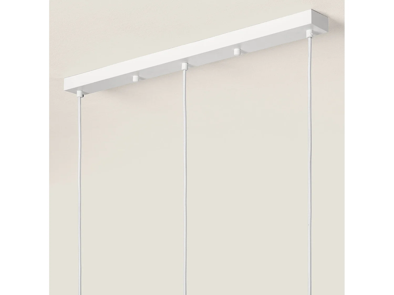 Suspension Métal et Bois Karlek  Blanc