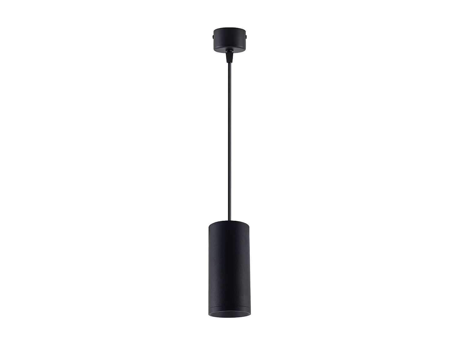 Lámpara Colgante de Aluminio Cuarzo Negro