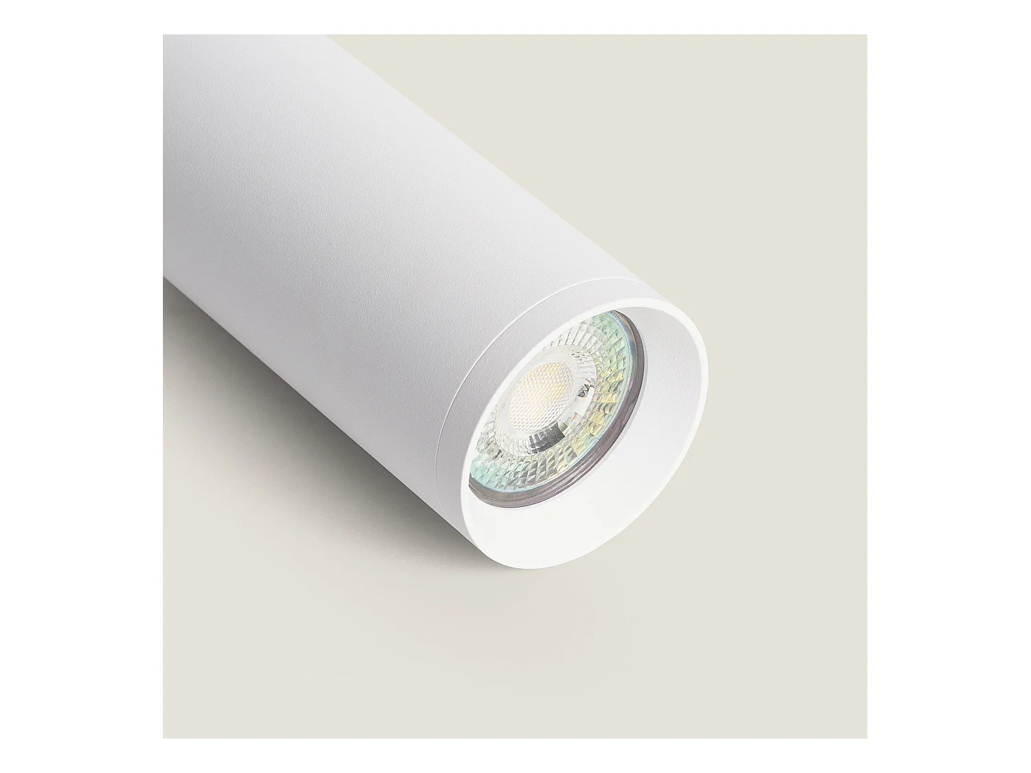 Suspension Métal Quartz Blanc