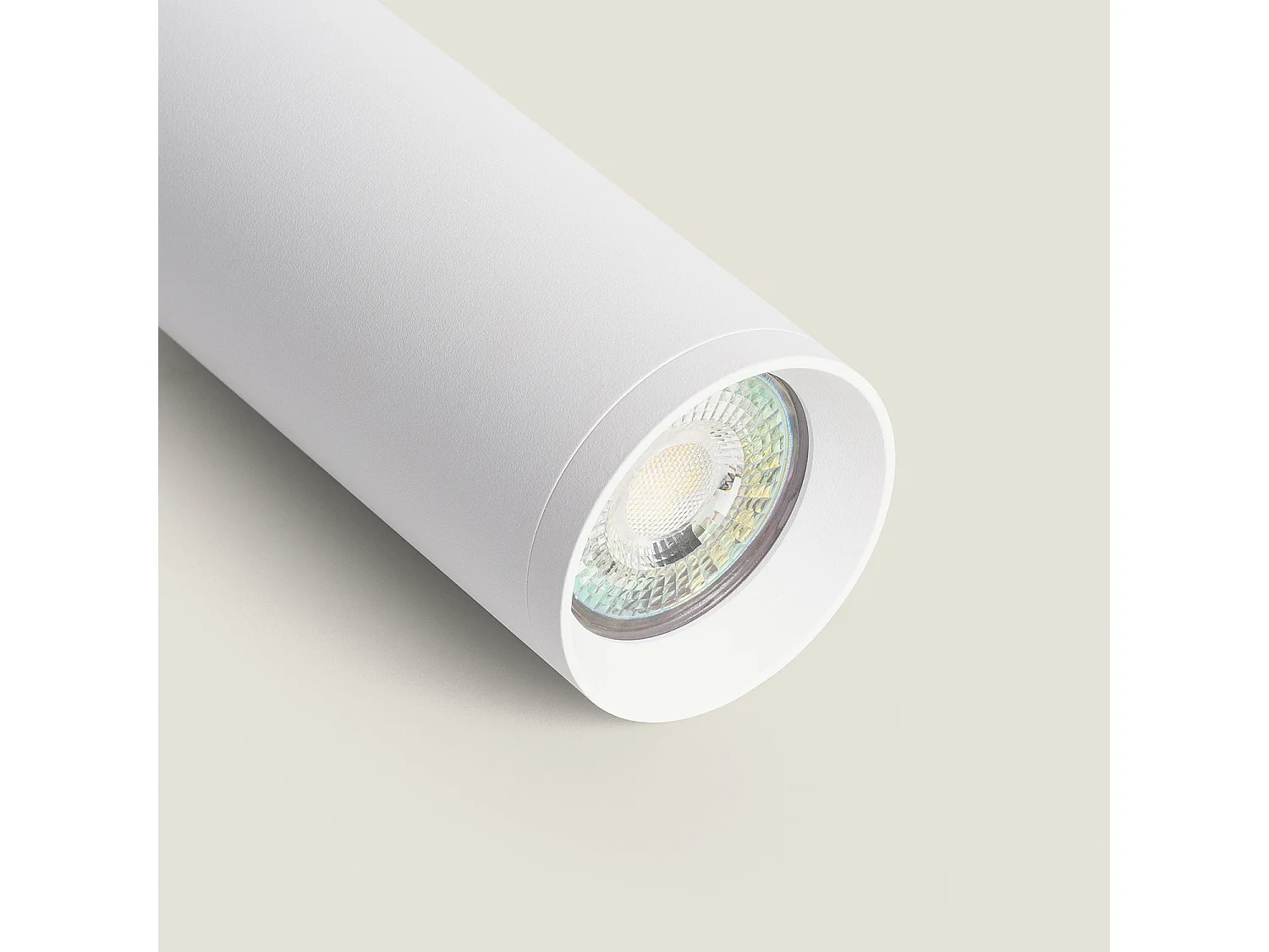 Suspension Métal Quartz Blanc