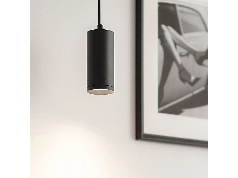 Suspension Métal Quartz Blanc