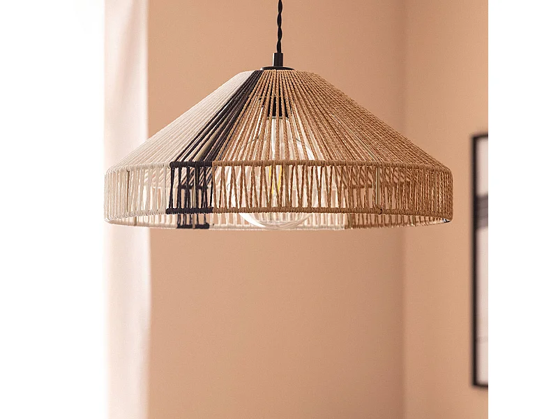 Suspension Papier Tressé Dumas Naturel