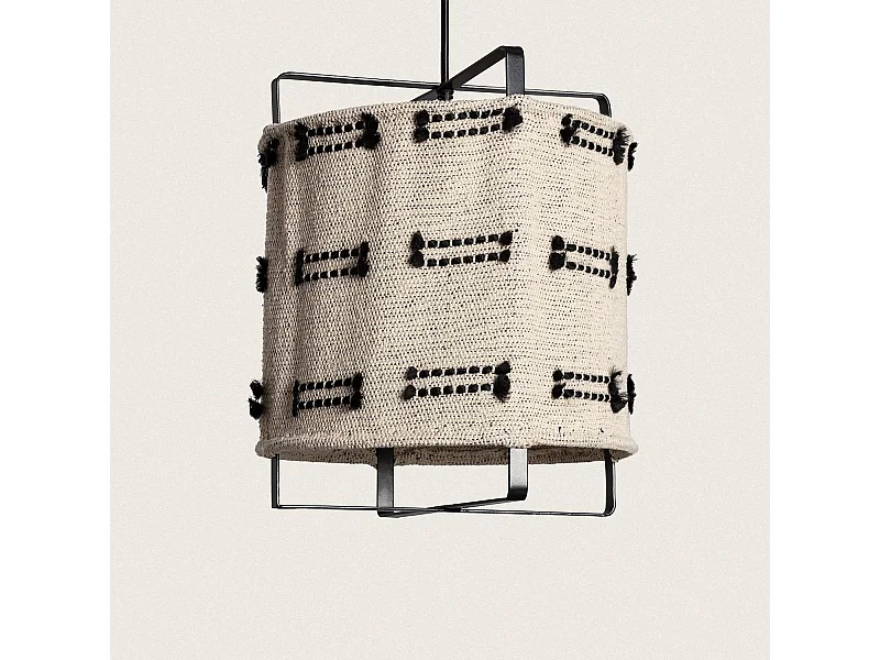 Suspension Bois et Coton Sioux  Beige