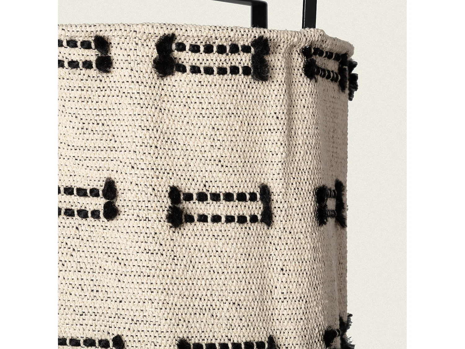 Suspension Bois et Coton Sioux  Beige