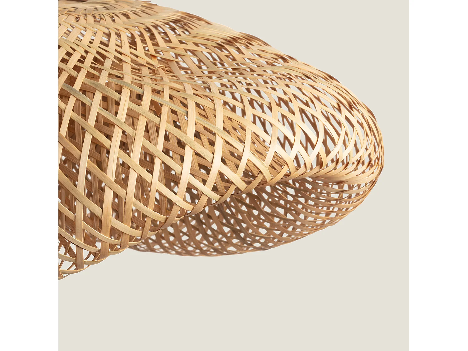 Suspension Bambou Kathu Karatasi Naturel