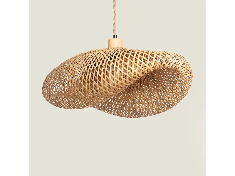 Suspension Bambou Kathu Karatasi Naturel