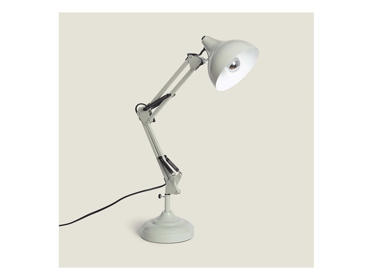 Lámpara Flexo Escritorio Metal Ceres Verde