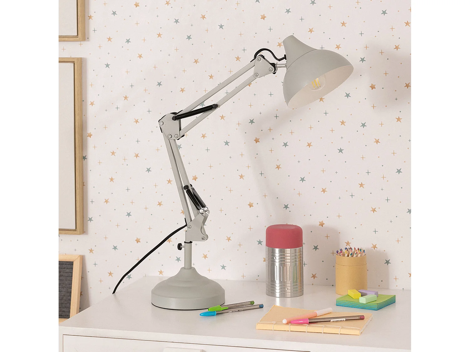 Lampe de Bureau Flex Métal Ceres Vert