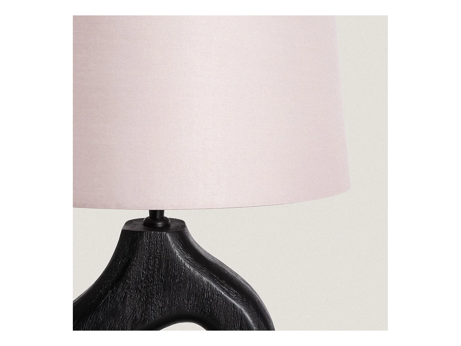 Lámpara de Mesa Madera Dhara ILUZZIA Topo