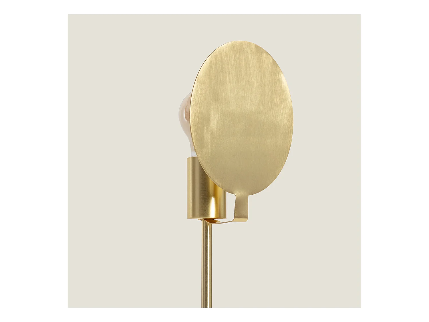 Lámpara de Mesa Mármol y Metal Argos Dorado