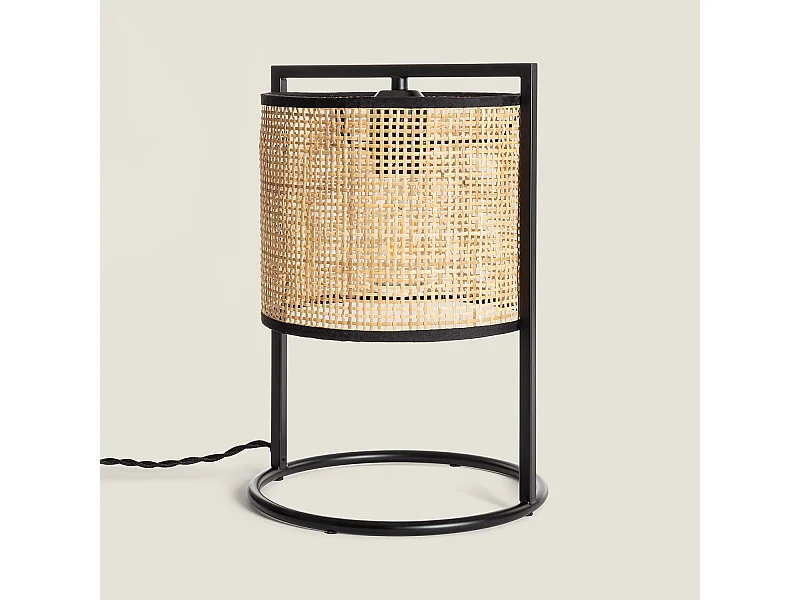 Lampada da Tavolo in Rattan Nirvana Naturale