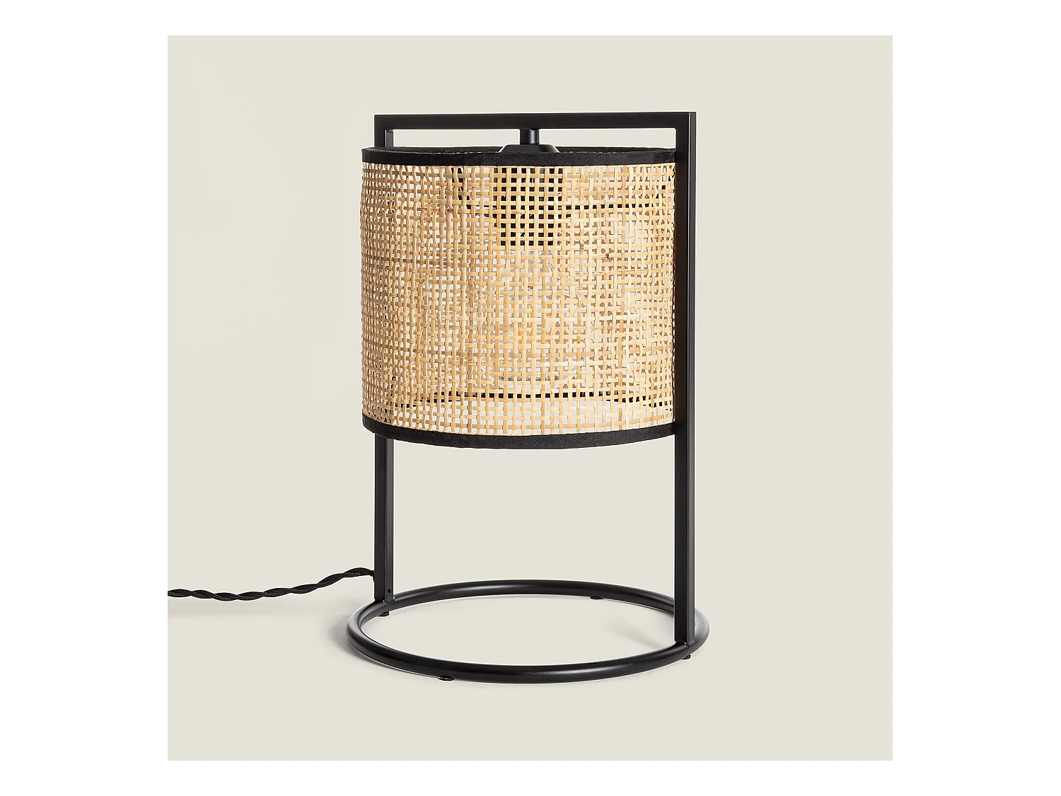 Lampada da Tavolo in Rattan Nirvana Naturale