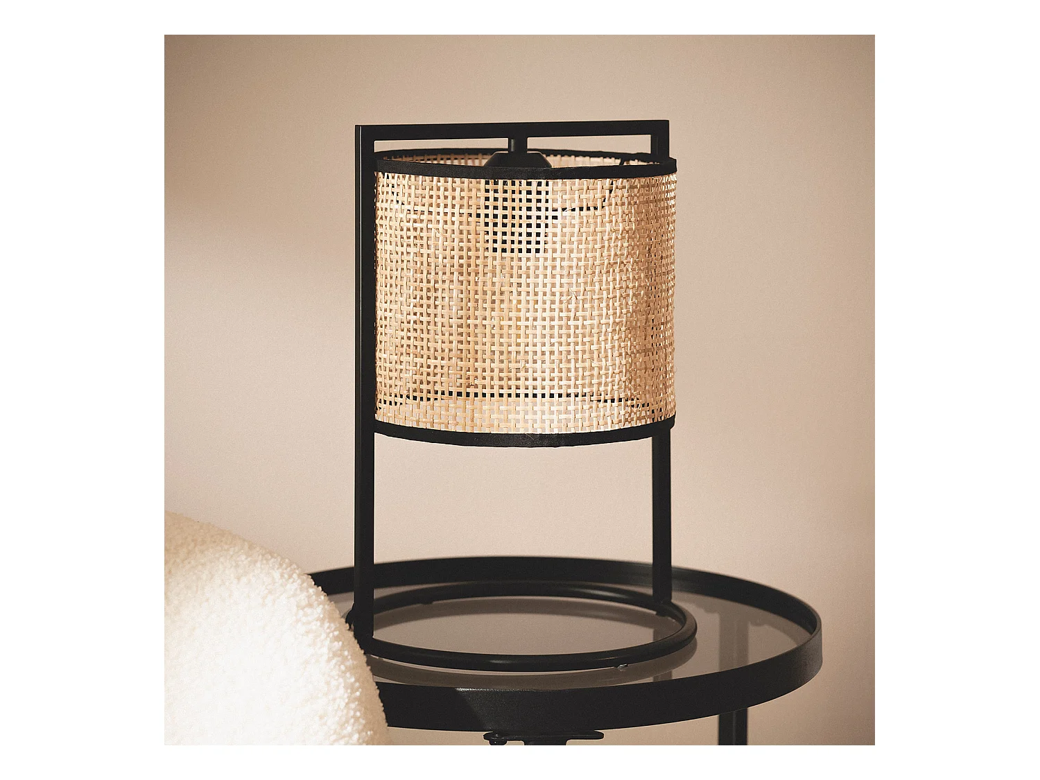 Lampada da Tavolo in Rattan Nirvana Naturale