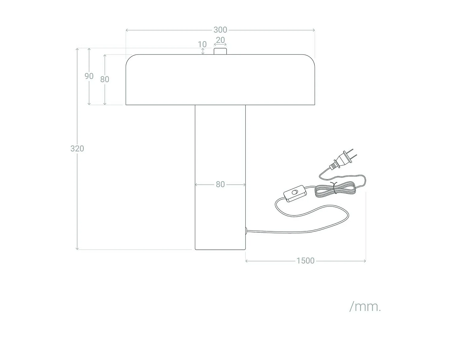 Lampada da Tavolo Metallo Clamide Oro Rosa