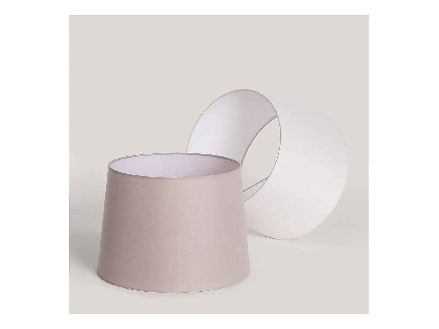 Abat-jour de Lampe Priya ILUZZIA Taupe